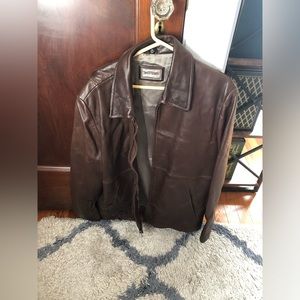 Mens leather jacket